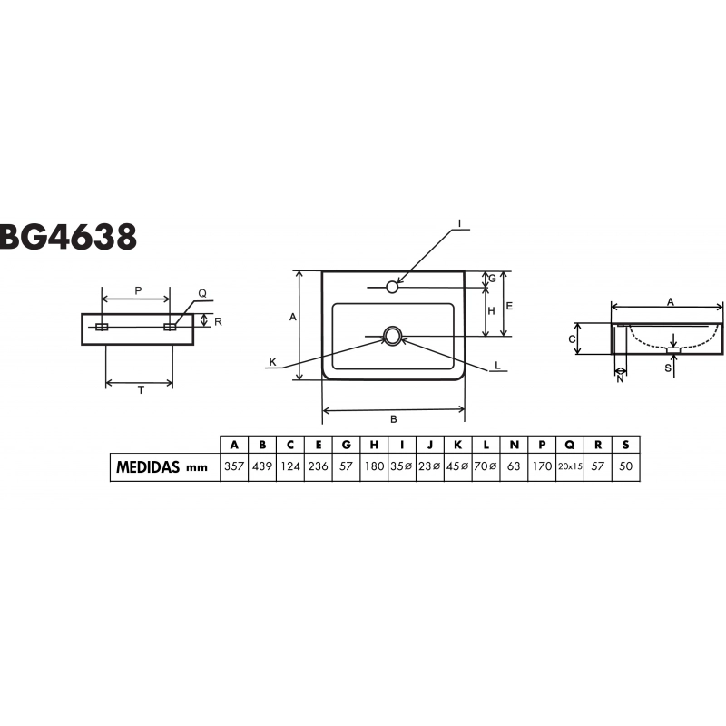 Glacera Bigio BG4638