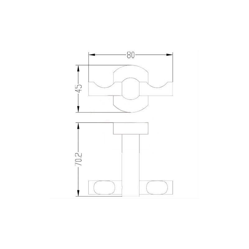 Colgador Doble Cube Way SPI22 Optima