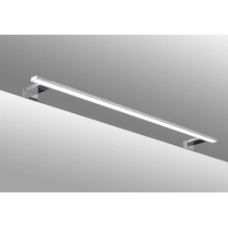 SDZ Quadrat Aplique Chrome 80cm LED Aluminio IP44 9,6W 6000K