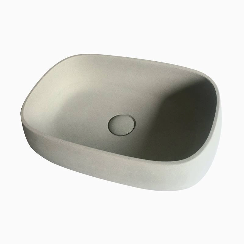 Lavabo Rectangular Piedra Gris LA5035LG