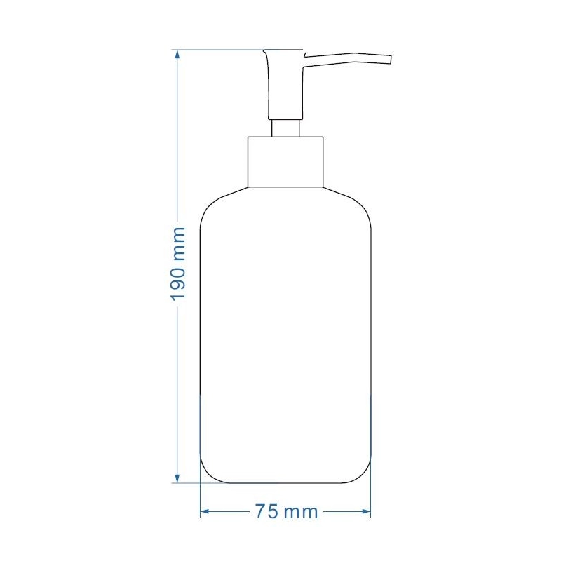 Dosificador de jabon liquido Daira DAI99BI de Optima