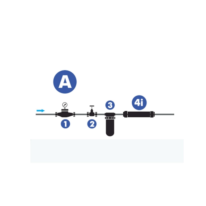 Blue Lines Kalyxx de 1/2", 3/4" y 1