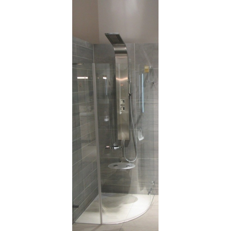 Columna de ducha Steelshower, Acero inox  3 funciones