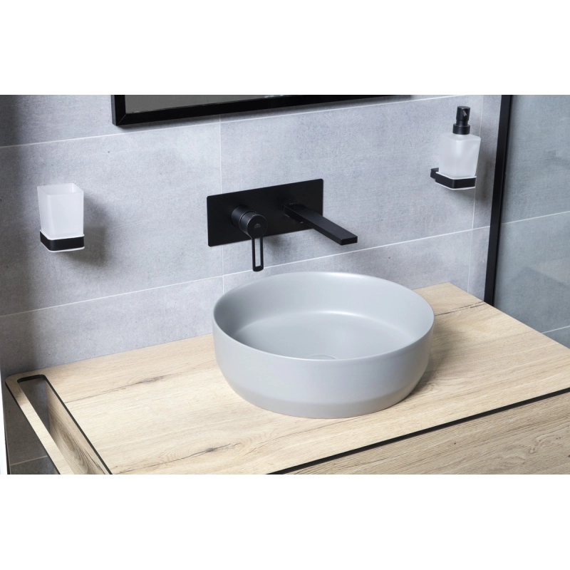 Lavabo Infinito gris mate SATINF3939LGRM Swiss Aqua Technologies