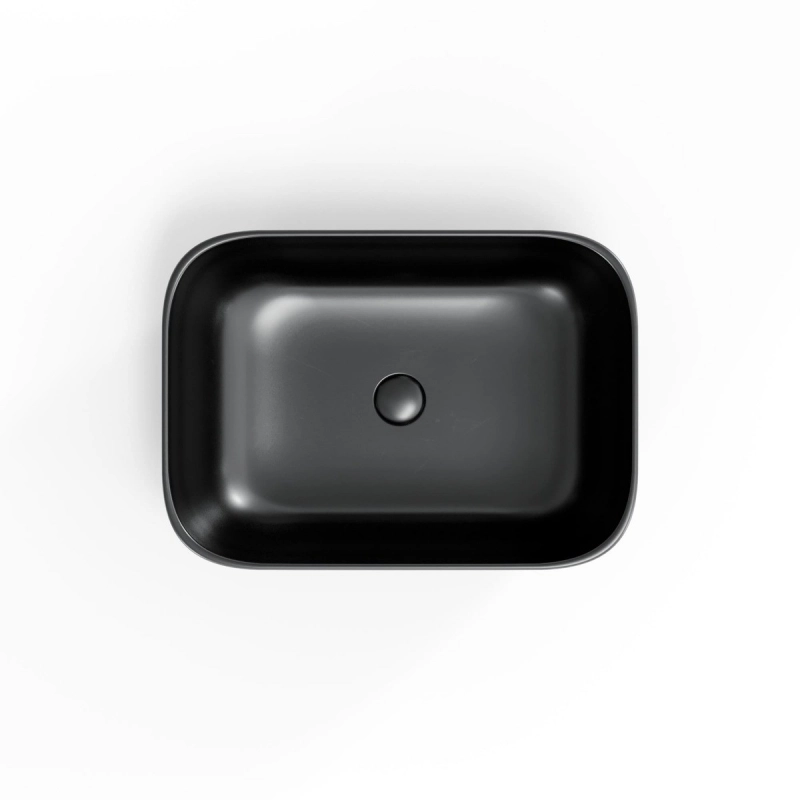 Lavabo encimera rectangular negro mate Infinitio SATINF4532BKM de Swiss Aqua Technologies