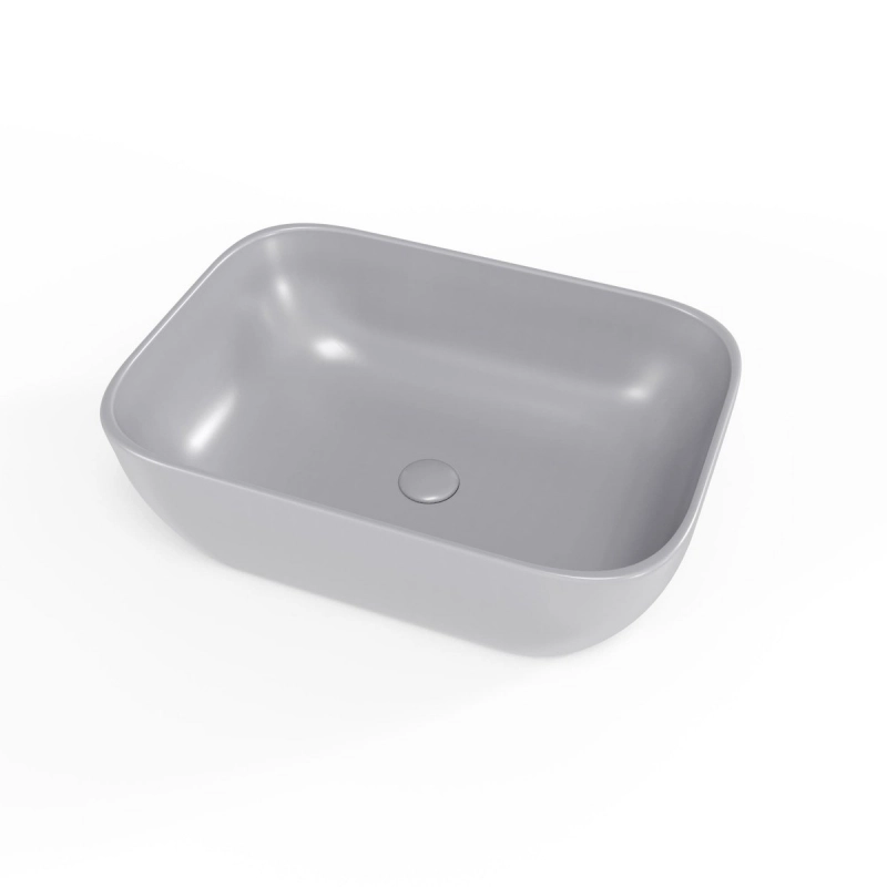 Lavabo encimera rectangular Gris mate Infinitio SATINF4532LGRM de Swiss Aqua Technologies