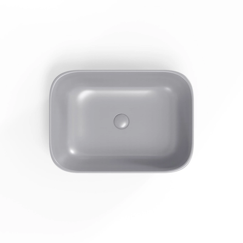 Lavabo encimera rectangular Gris mate Infinitio SATINF4532LGRM de Swiss Aqua Technologies