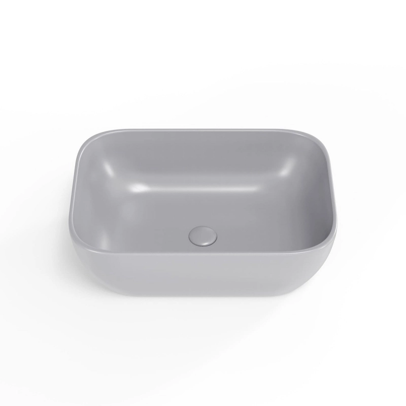 Lavabo encimera rectangular Gris mate Infinitio SATINF4532LGRM de Swiss Aqua Technologies