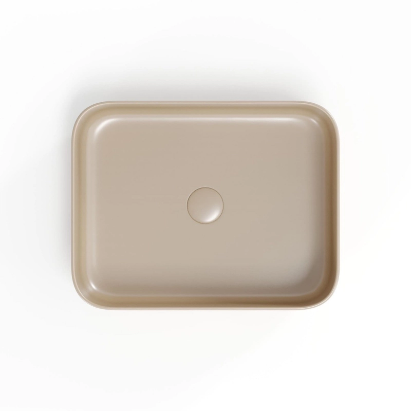 Lavabo encimera  Beige mate 50x39 Infinitio SATINF5039LBRM de Swiss Aqua Technologies