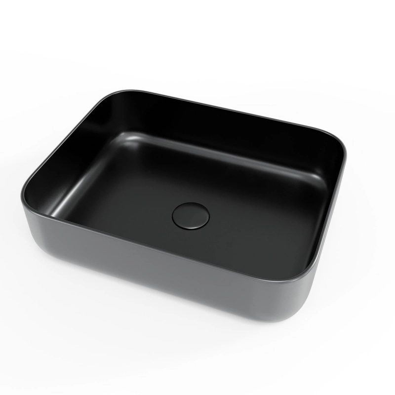 Lavabo encimera negro mate 50X39 Infinitio SATINF5039BKM de Swiss Aqua Technologies