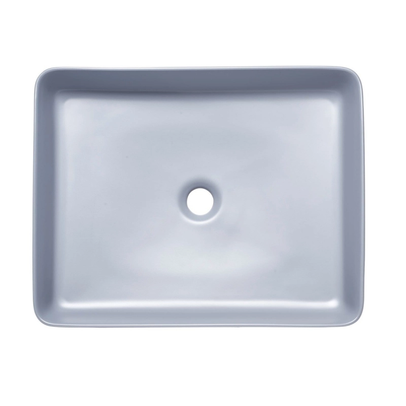 Lavabo Cuadrado encimera Azul Mate 50x40 Infinitio SATINF5040DBLM de Swiss Aqua Technologies