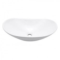 Lavabo Ovalado encimera Infinitio SATINF61536 Blanco Brillo de Swiss Aqua Technologies