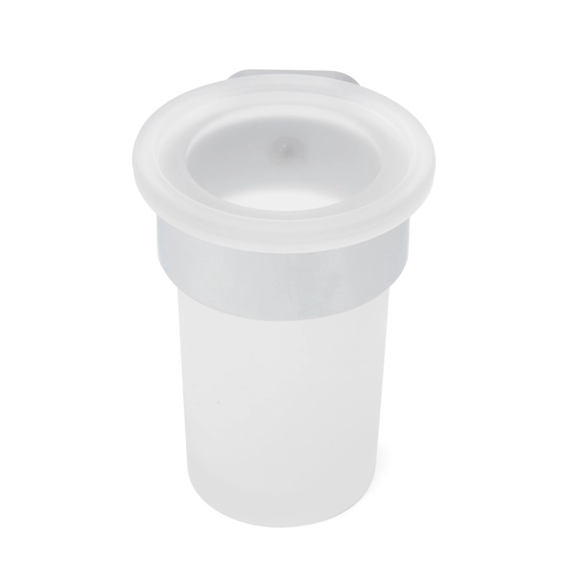 Vaso multiusos Simply R SATDSIMR27 cromo/vidrio de Swiss Aqua Technologies