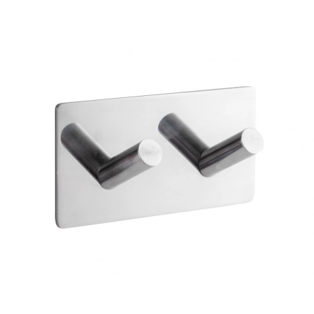 Percha doble HACEKNALEP2H Inox brillo de Swiss Aqua Technologies