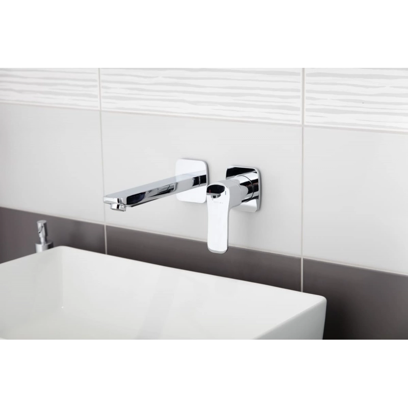 Grifo Monomando Empotrado Lavabo Cube Way CU101 Optima 