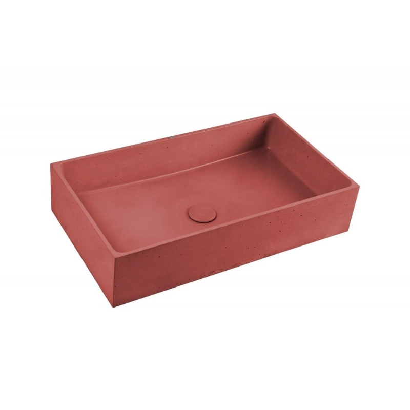 Lavabo Encimera Cemento Terracota CEM6437T Naturel