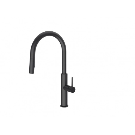 Grifo lavabo negro extraible 2 chorros SATBSD286C  SAT