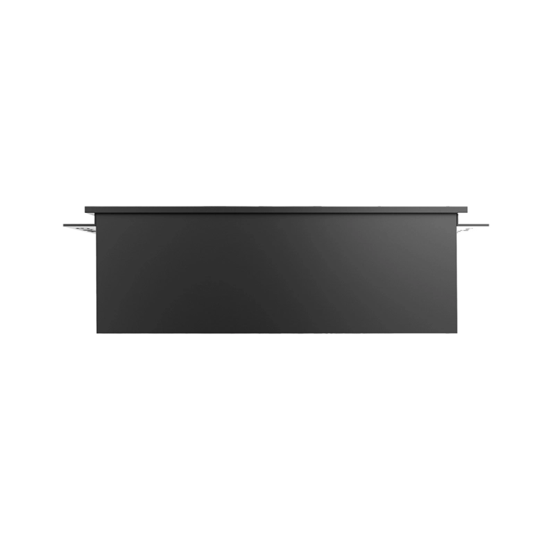 Eurohornacina NEGRO MATE de acero inoxidable 30x30 cm / 30x60 cm Euroshrink