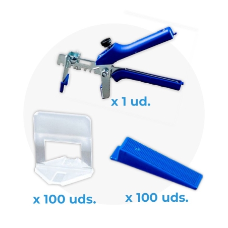 Euroshrink kit Eurolevelling Wedge Solution (100 calzos + 100