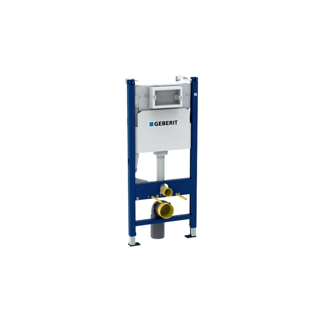 BASTIDOR GEBERIT PACK CISTERNA EMPOTRADA Y PULSADOR DELTA 01 BL CON INODORO SUSPENDIDO ROUND SMART 52cm TOR 3 TAPA ENV.MARCA KP