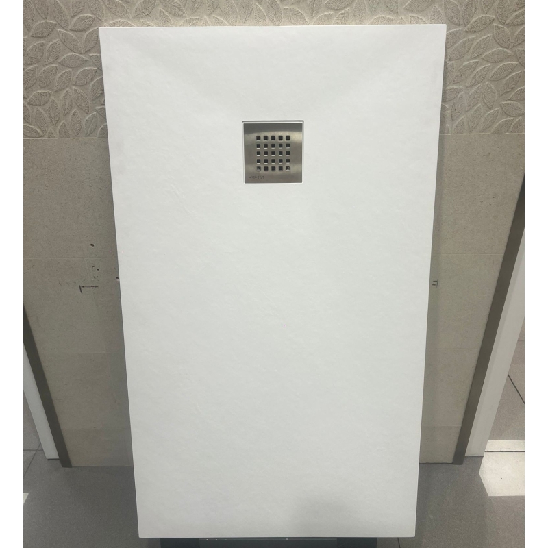 Plato de ducha extraplano Essencial Blanco de Kretta