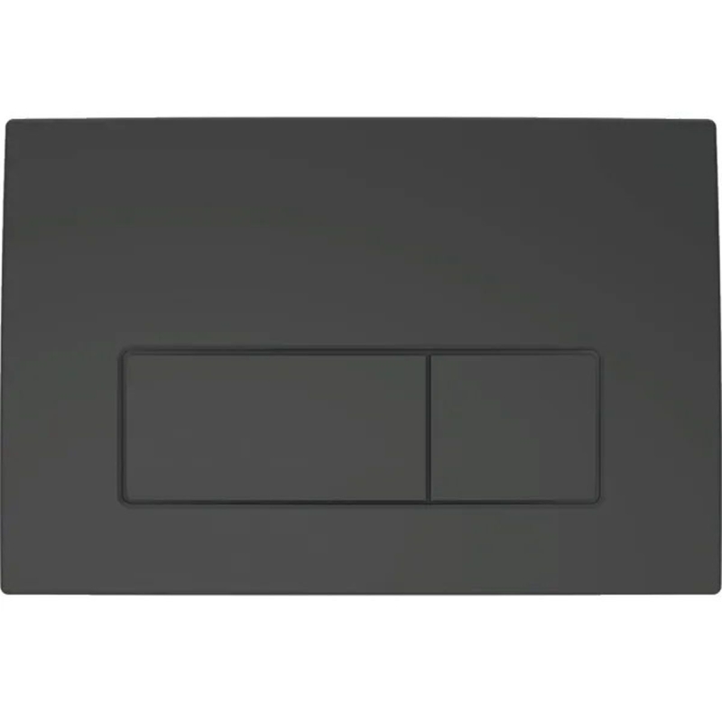 BASTIDOR GEBERIT PACK CISTERNA EMPOTRADA Y PULSADOR DELTA 50 NEGRO MAT CON INODORO SUSPENDIDO RIMLESS MIRAGE NEGRO MATE 48CM