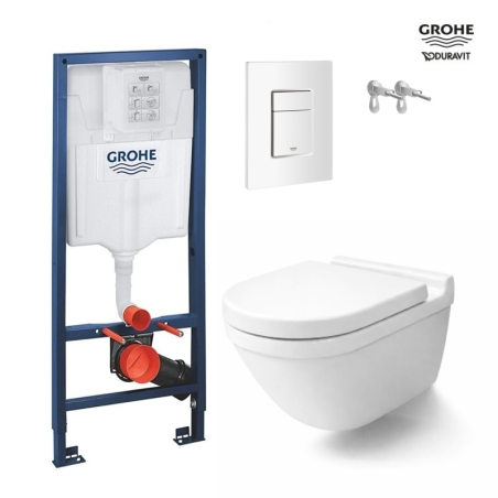 Pack Grohe Rapid SL + WC Duravit Starck 3 Rimless