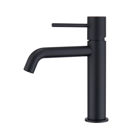 Grifo lavabo monomando IMEX Monza negro mate