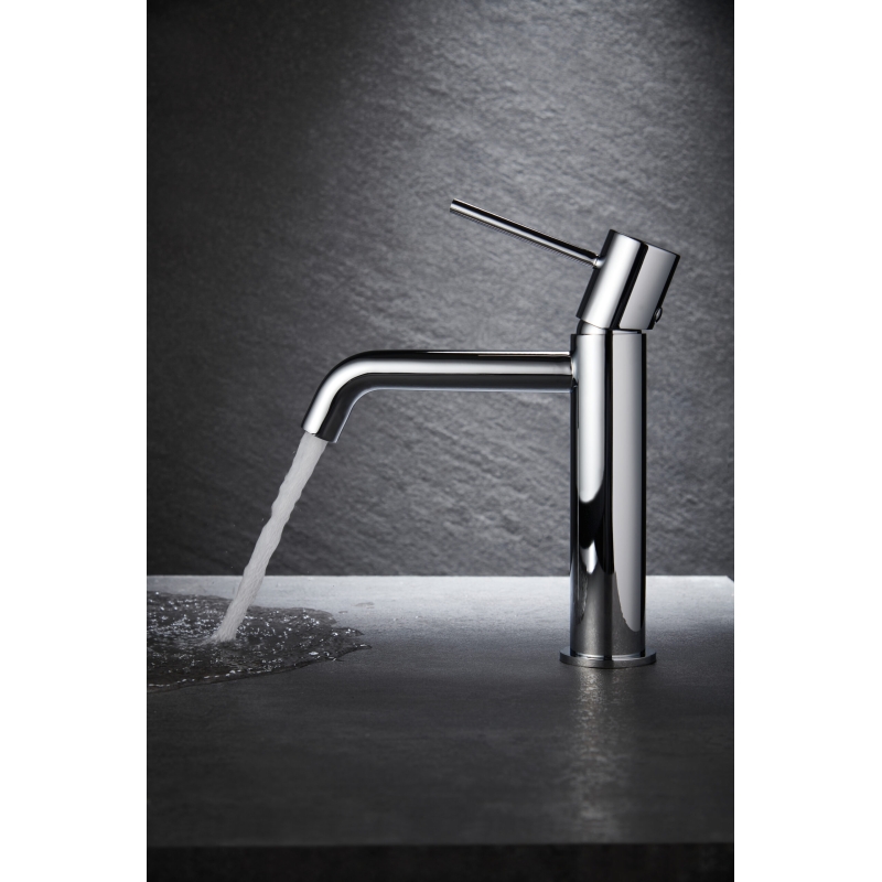 Grifo lavabo monomando IMEX Monza cromo - Detalle acabado