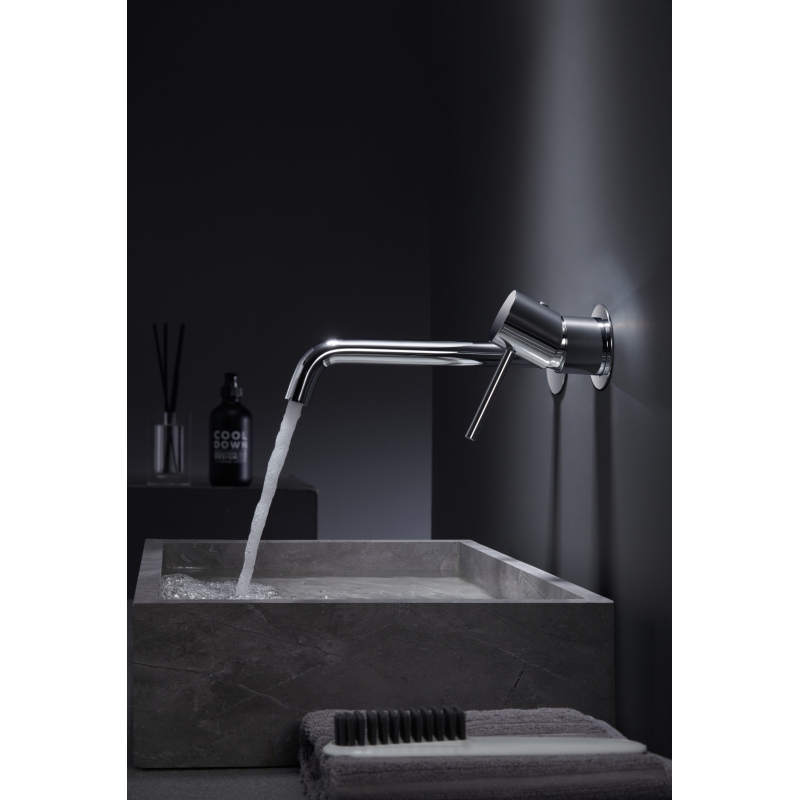 Grifo lavabo empotrado monomando IMEX Monza cromo - Detalle acabado