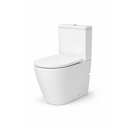 Inodoro adosado SENSE Tornado con tapa soft close