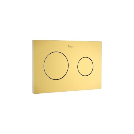 Pulsador Roca PL10 Dual Oro Cepillado A8901890VA | Envío rápido